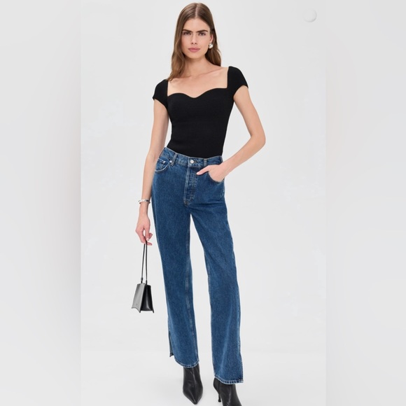 Instasculpt Ribbed Knit Heart Top - Picture 3 of 6